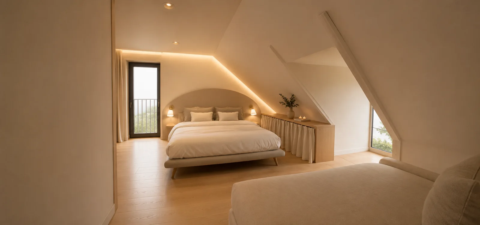 Chambre sous les combles
