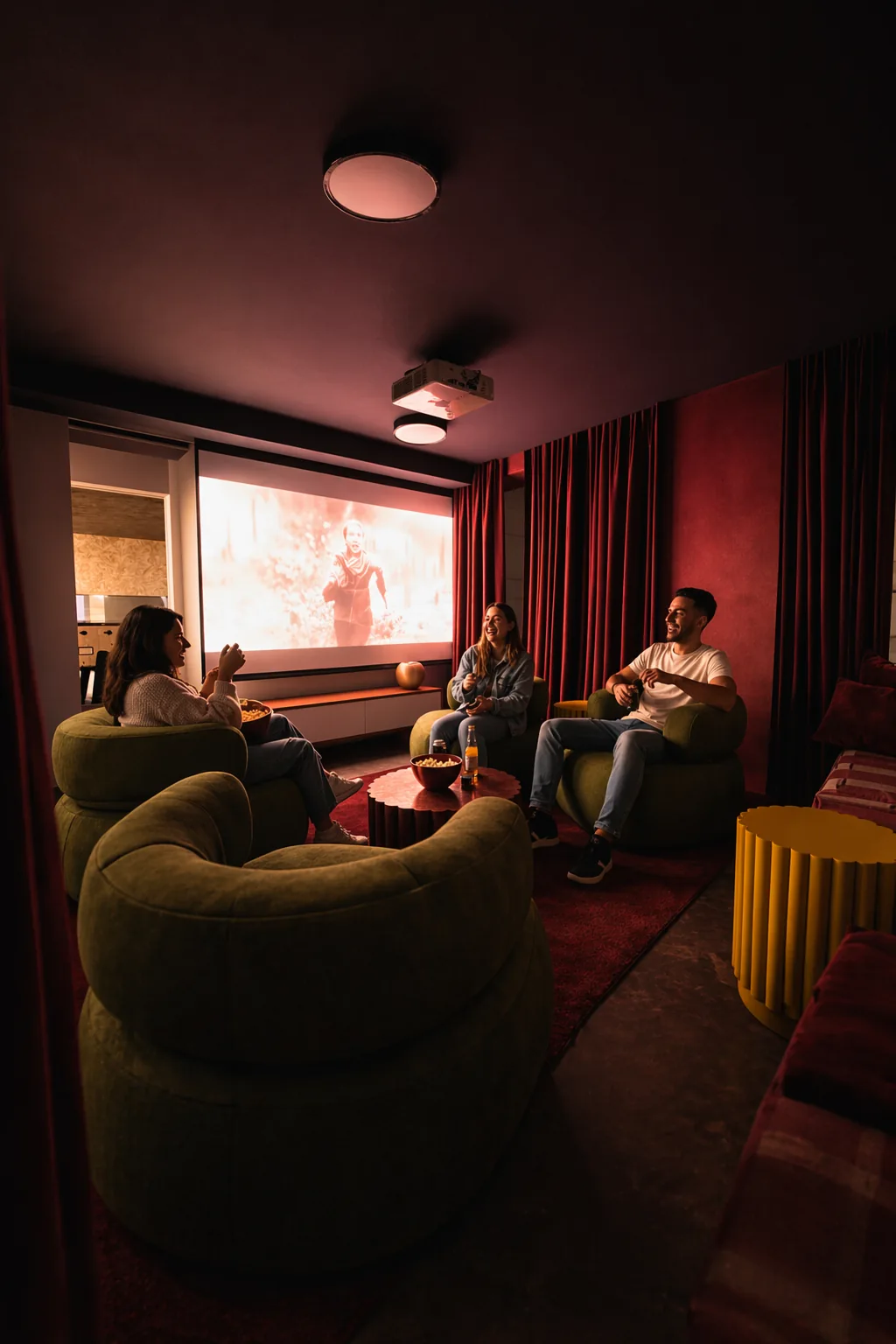 Salle de projection