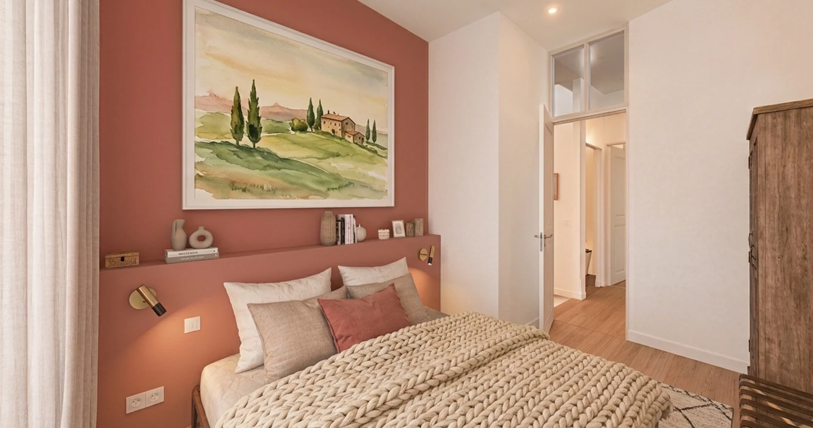 Chambre du projet de Stéphanie